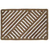 Welcome Weave Natural Coir Scraper Doormat