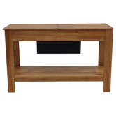 Hartman Malibu Wooden Outdoor Bar Table with Storage