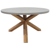 Hartman Boston Polystone Outdoor Dining Round Table