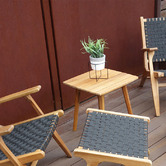 Hartman Java Acacia Wood Outdoor Side Table
