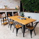 Hartman Lyon Metal Outdoor Dining Chair
