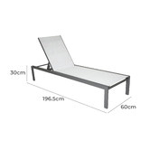 Hartman Hartman Resort Aluminium Sun Lounger