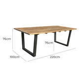 Hartman Sorrento Wooden Outdoor Dining Table