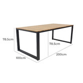 Hartman Maurica Acacia Wood Outdoor Dining Table