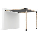 Hartman Toja Grid Wall Mount Pergola Bracket &amp; Square Shade Sail Set