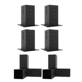 Hartman Toja Grid Wall Mount Pergola Bracket &amp; Square Shade Sail Set