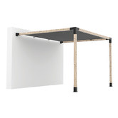 Hartman Toja Grid Wall Mount Pergola Bracket &amp; Rectangular Shade Sail Set