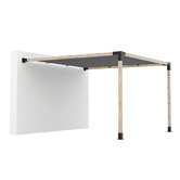 Hartman Toja Grid Wall Mount Pergola Bracket &amp; Square Shade Sail Set
