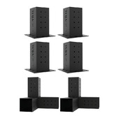 Hartman Toja Grid Wall Mount Pergola Bracket &amp; Square Shade Sail Set