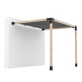 Hartman Toja Grid Wall Mount Pergola Bracket &amp; Rectangular Shade Sail Set