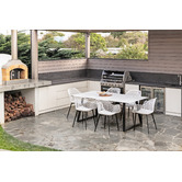 Hartman Veii Marble Look Outdoor Dining Table