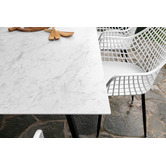 Hartman Veii Marble Look Outdoor Dining Table