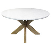 Hartman Terrazzo Round Outdoor Dining Table