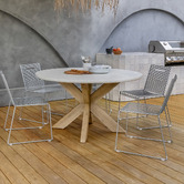 Hartman Terrazzo Round Outdoor Dining Table