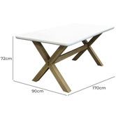 Hartman Terrazzo Outdoor Dining Table