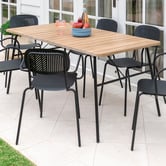 Hartman Demerand Acacia Wood Outdoor Dining Table