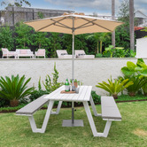 Hartman Wave II Outdoor Bench Cushions