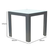 Hartman Dali Aluminium Outdoor Side Table