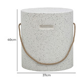 Hartman Maui Terrazzo Outdoor Side Table