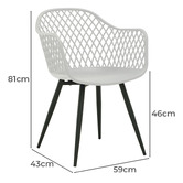 Hartman Breeze Outdoor Dining Chairs