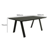 Hartman Onyx Outdoor Dining Table