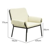 Hartman 4 Seater Peninsula Outdoor Lounge Set