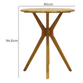 Hartman 4 Seater Lorne Acacia Wood Outdoor Bar Table Set