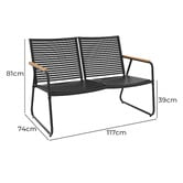 Hartman 4 Seater Cove Outdoor Lounge Set