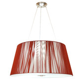 Alessia Lighting Paolo Pendant in Plum Red