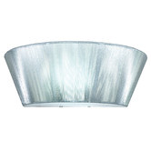 Alessia Lighting Paolo Wall Sconce in Silver