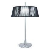 Alessia Lighting 56cm Paolo 2 Light Table Lamp