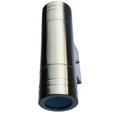 Alessia Lighting Rowan Up/Down Stainless Steel Exterior Wall Light