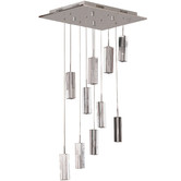 Alessia Lighting Cubo 10 Light Crystal Pendant