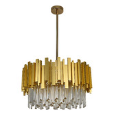 Alessia Lighting 2 Tier Regina 6 Light Crystal Pendant