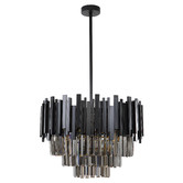 Alessia Lighting 4 Tier Regina 6 Light Crystal Pendant