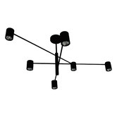 Alessia Lighting Virgil Steel 6 Light Pendant