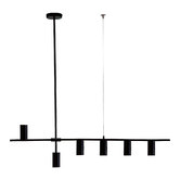 Alessia Lighting Cicero Steel 6 Light Pendant