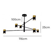 Alessia Lighting Livy Steel Pendant Light