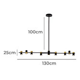 Alessia Lighting Horace Steel Pendant Light