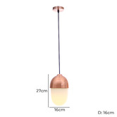 Alessia Lighting Acorn Pendant Light