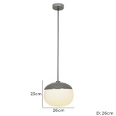 Alessia Lighting Nutmeg Pendant Light