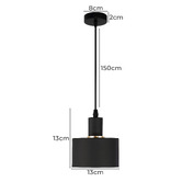 Alessia Lighting Alix Metal Pendant Light