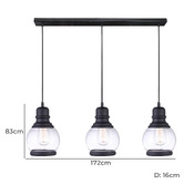 Alessia Lighting Cardho 3 Light Pendant
