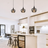 Alessia Lighting Eaves 40W Glass Pendant Light