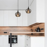 Alessia Lighting Eaves 40W Glass Pendant Light