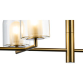 Alessia Lighting Blanca 12 Light Glass Pendant