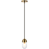 Alessia Lighting Bettina 1 Light Glass Pendant
