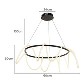 Alessia Lighting Carlisle 60cm Pendant Light