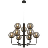 Alessia Lighting Clarie 9 Light Glass Pendant