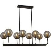 Alessia Lighting Clarie 8 Light Glass Pendant